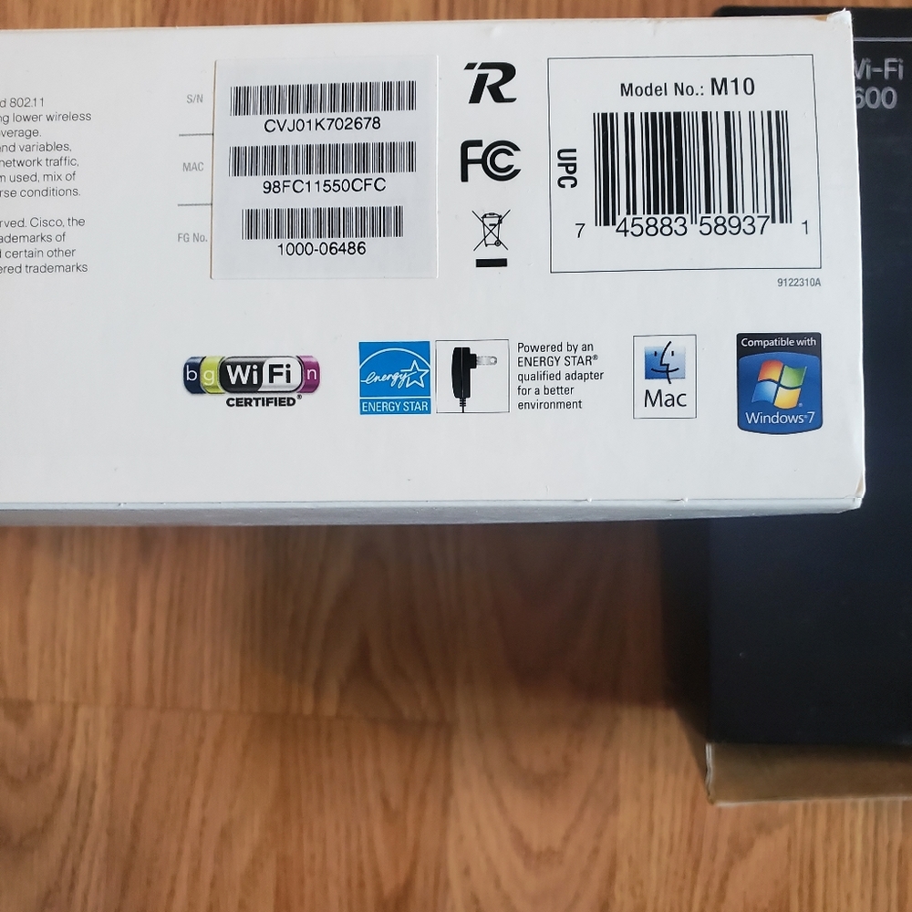 Cisco Linksys Wi-fi Router N600 - Picture 9 of 9
